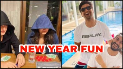 New Year Fun Caught In Camera: Were Vicky Kaushal and Katrina Kaif chilling and celebrating together?