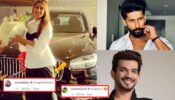 Nia Sharma buys a new swanky car, Ravi Dubey, Arjun Bijlani congratulate