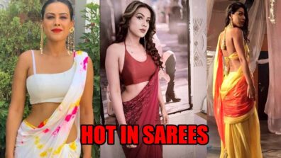 Nia Sharma Looks Insanely Hot In Sarees: Take A Look