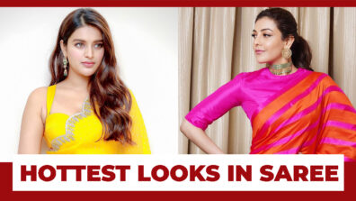 Nidhhi Agerwal Or Kajal Aggarwal: Which Diva Has The Hottest Looks In Saree?