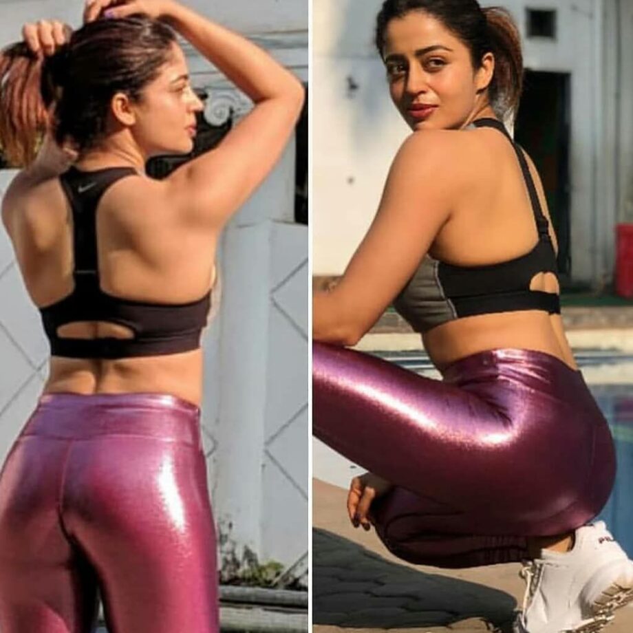 Nikki Tamboli Vs Vs Neha Pendse Vs Asha Negi: Hottest Actress In Gym Pant - 1