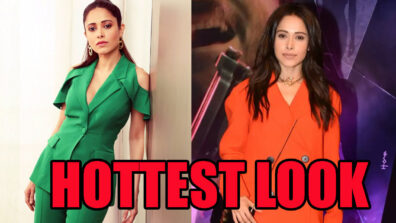 Nushrratt Bharuccha Green Pantsuit Or Double Breasted Orange Blazer: Which Attire Is The Hottest?