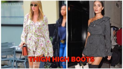 Olivia Culpo To Taylor Swift: Take Cues From These Hollywood Divas On Ways To Style Your Thigh High Boots