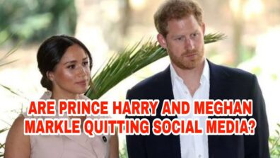 OMG: Are Prince Harry & Meghan Markle REALLY quitting social media? Know The Truth