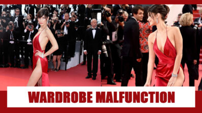 Oops: Have A Look At Cannes 2016 Bella Hadid Dreadful Wardrobe Malfunction