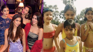 [Photos] From Childhood to Teenage: Rare and unseen transformation photo of Suhana Khan, Ananya Panday, Shanaya Kapoor & Navya Naveli Nanda goes viral on internet