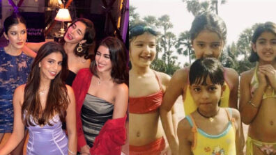 [Photos] From Childhood to Teenage: Rare and unseen transformation photo of Suhana Khan, Ananya Panday, Shanaya Kapoor & Navya Naveli Nanda goes viral on internet