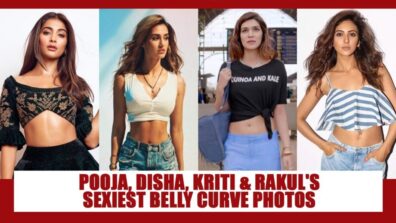 Pooja Hegde, Disha Patani, Kriti Sanon and Rakul Preet Singh’s attractive belly curve photos that went viral