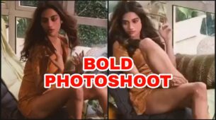 Private hot photoshoot video: Bengali beauty Nusrat Jahan poses like a sensuous queen, fans go bananas