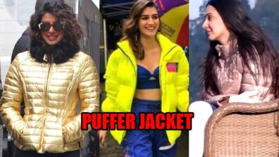 Priyanka Chopra, Kriti Sanon Or Kiara Advani: Whose Puffer Jacket Would You Like To Steal?