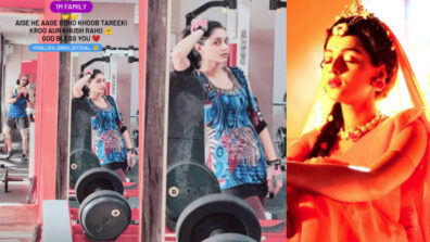 RadhaKrishn beauty Mallika Singh caught working out in the gym, fans can’t stop crushing