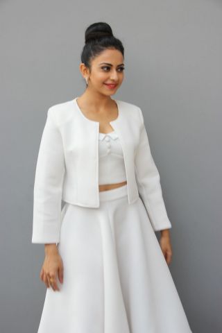 Rakul Preet Singh Gave Us Perfect White Skirt Look For Your Every Festive Season - 0