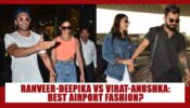 Ranveer Singh-Deepika Padukone Vs Virat Kohli-Anushka Sharma: Which B-Town celebrity couple aced the ‘Airport Look’ together?