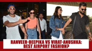 Ranveer Singh-Deepika Padukone Vs Virat Kohli-Anushka Sharma: Which B-Town celebrity couple aced the ‘Airport Look’ together?