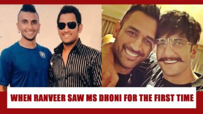 RARE MOMENT: When Ranveer Singh was STARSTRUCK seeing MS Dhoni for the FIRST TIME