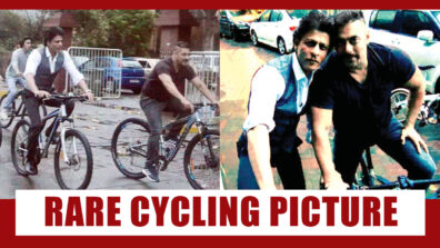 RARE PHOTOS: When Shah Rukh Khan & Salman Khan Went Cycling Together In Bandra