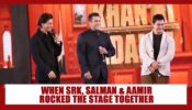 RARE Video: When Salman Khan, Aamir Khan and Shah Rukh Khan rocked the stage together