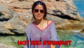 Salma Hayek In ’50s Or ’20s: Take A Look As The Diva Slays In Red Swimsuit