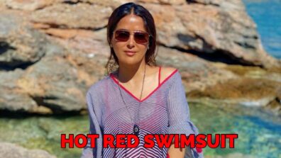 Salma Hayek In ’50s Or ’20s: Take A Look As The Diva Slays In Red Swimsuit