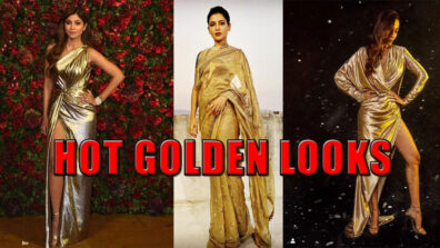 Samantha Akkineni, Malaika Arora Or Shilpa Shetty: Celebs In GOLDEN Hot Looks