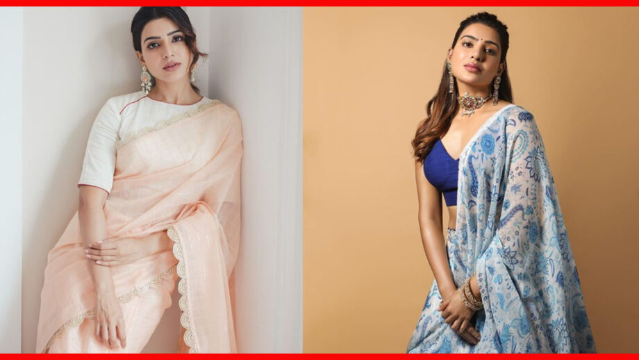 Samantha Akkineni Top 5 Hottest Saree You Will Surely Steal For Your Wardrobe