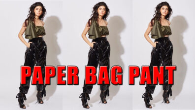 Sanjana Sanghi Exactly Knows How To Style Paper Bag Pants & This Picture Is The Perfect Example Of It