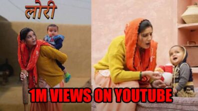 Sapna Choudhary’s Lori Reaches 1M Views On YouTube: Take A Look