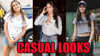 Sara Ali Khan, Janhvi Kapoor and Ananya Panday: Take Notes From These Divas On How To Style Your Casual Look To Perfection