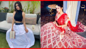 See In Pics: Mouni Roy Knows How To Style Her Lehenga To Perfection