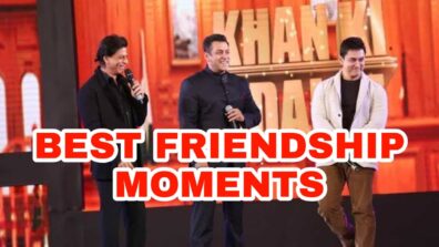 Shah Rukh Khan, Salman Khan & Aamir Khan’s BEST Friendship Moments Caught On Camera