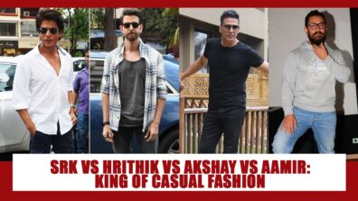 Shah Rukh Khan Vs Hrithik Roshan Vs Akshay Kumar Vs Aamir Khan: Which B-Town celebrity has the best casual fashion?