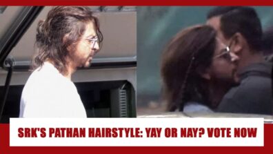 Shah Rukh Khan’s braid hairstyle in Pathan is a YAY or NAY? Vote Now