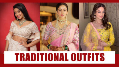 Shivangi Joshi, Nehha Pendse To Sandeepa Dhar: 3 Hottest Traditional Outfits Worn By Hot Divas