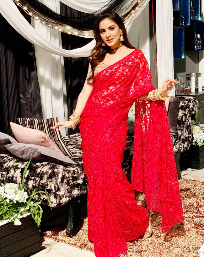 Shraddha Arya Loves Flaunting Her Hotness In Red Outfits & This Are The Perfect Examples Of It - 0