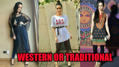 Shraddha Kapoor In Western Or Traditional Outfits: In Which Outfit Does She Look Hottest?