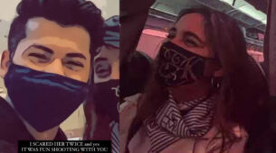 Siddharth Nigam scares Ashnoor Kaur, fans love it