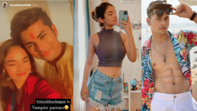So much fun: Anushka Sen and Siddharth Nigam are ‘vampire’ partners