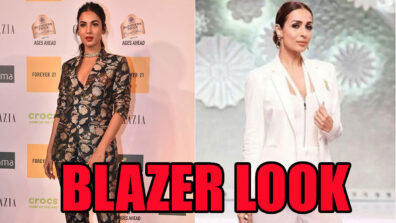 Sonal Chauhan Or Malaika Arora: Who Has The Attractive Look In Only Blazer Nothing Else Look?