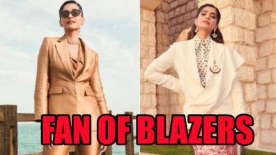 Sonam Kapoor Is A Fan Of Blazers & These Pictures Prove It To Us