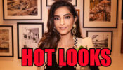 Sonam Kapoor Looks A Hot Chic In Black Gown & Golden Blazer: See Pic
