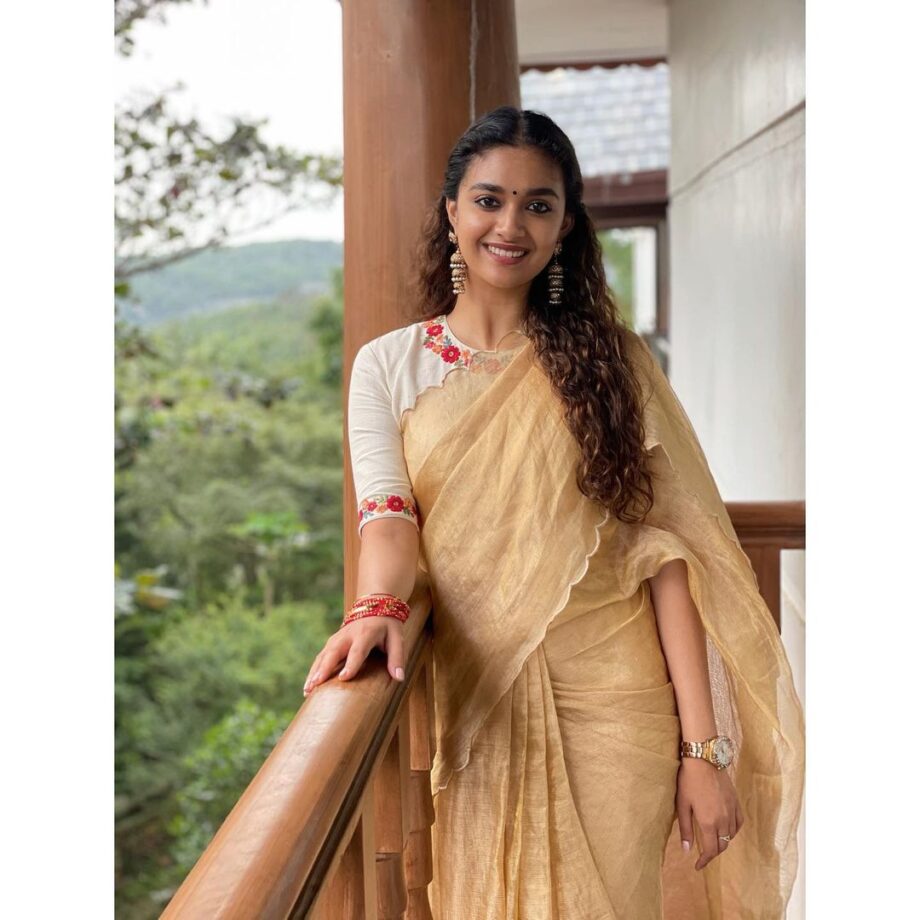 Keerthy Suresh’s Hottest Ethnic Wears That Will Make You Fall Head Over Heels - 0