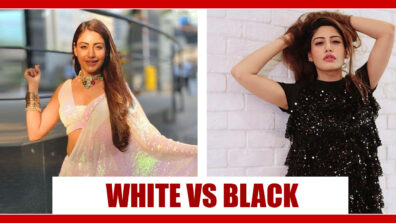 Surbhi Chandna In Black Glittery or White Glittery One-Piece: Which Look Of The Diva Is Most Ravishing?