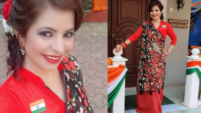 Taarak Diva: Taarak Mehta Ka Ooltah Chashmah’s Jennifer Mistry Bansiwal aka Roshan Bhabhi looks spicy red hot in saree, fans go crazy