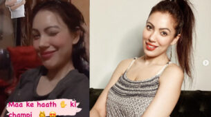 Taarak Mehta Ka Ooltah Chashmah’s Munmun Dutta aka Babita gets a cosy massage from someone special