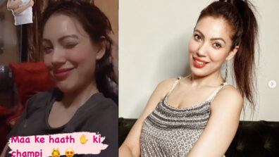 Taarak Mehta Ka Ooltah Chashmah’s Munmun Dutta aka Babita gets a cosy massage from someone special