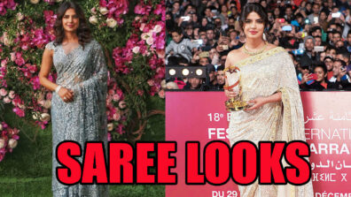 Take A Look A Priyanka Chopra’s Hottest Saree Wardrobe Perfect For Any Function