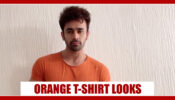 Take A Look at Pearl V Puri’s Hot physique In Orange T-shirt To Make Perfect Body Goals