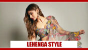 Take Cues From Mouni Roy On How to Style Your Lehenga Celebrity Style