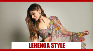 Take Cues From Mouni Roy On How to Style Your Lehenga Celebrity Style