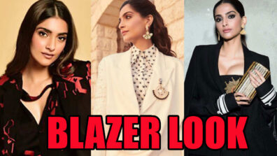 Take Cues From Sonam Kapoor On How To Style Your Blazer Over Any Outfit